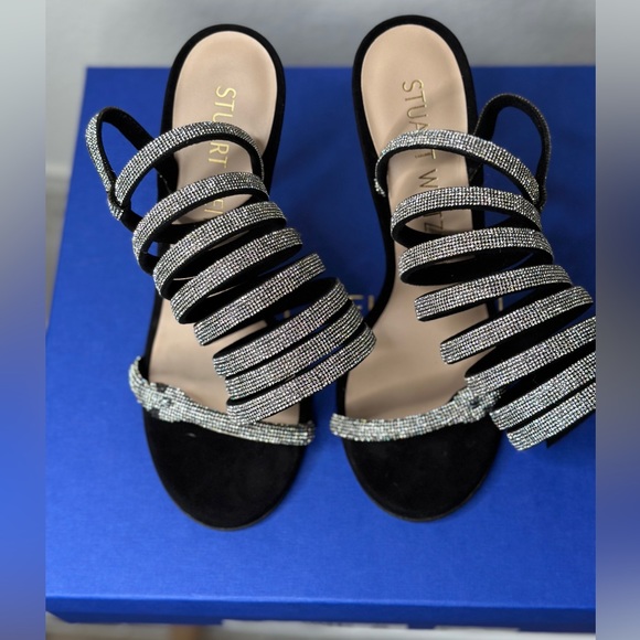 Stuart Weitzman Lilith Ankle Strap heel size 8 - Picture 5 of 15